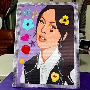 Olivia Rodrigo Venice beach (will/satin) art